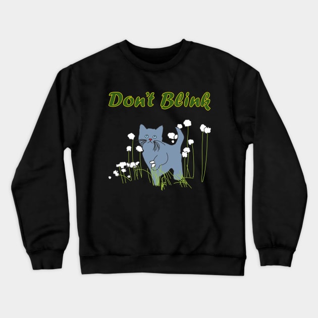 father cat dady gift Crewneck Sweatshirt by Alex